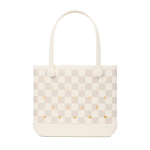 Baby Bogg Bag - Checkered Coconut/Mushroom