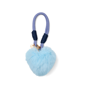 Bogg'd & Charmed - Blue Heart Pouf