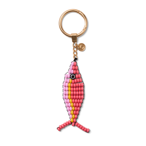 Bogg'd & Charmed - Beaded Fish Coral/Pink Taffy