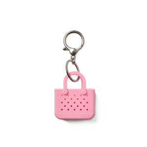 Tiny Tote Keychain - Blowing Pink Bubbles