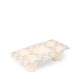 Top o' the Bogg to Ya - Checkered Coconut/Mushroom